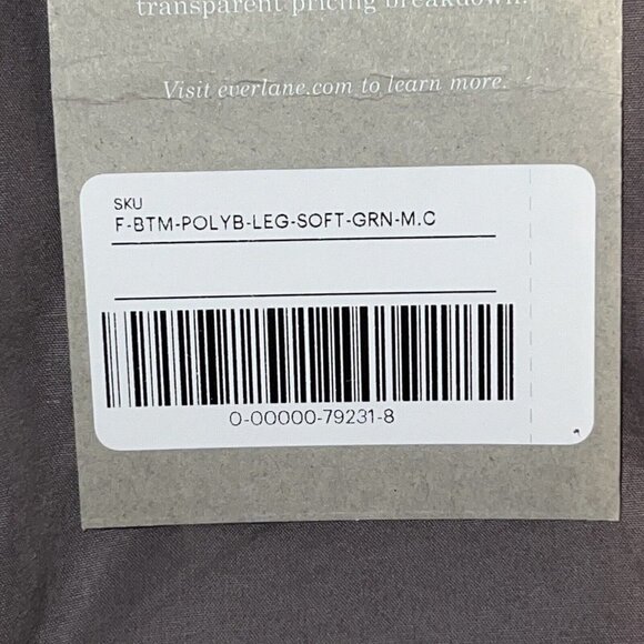 NEW Everlane Womens High Rise The Perform Ankle Legging Size Medium Soft Green - Picture 7 of 8